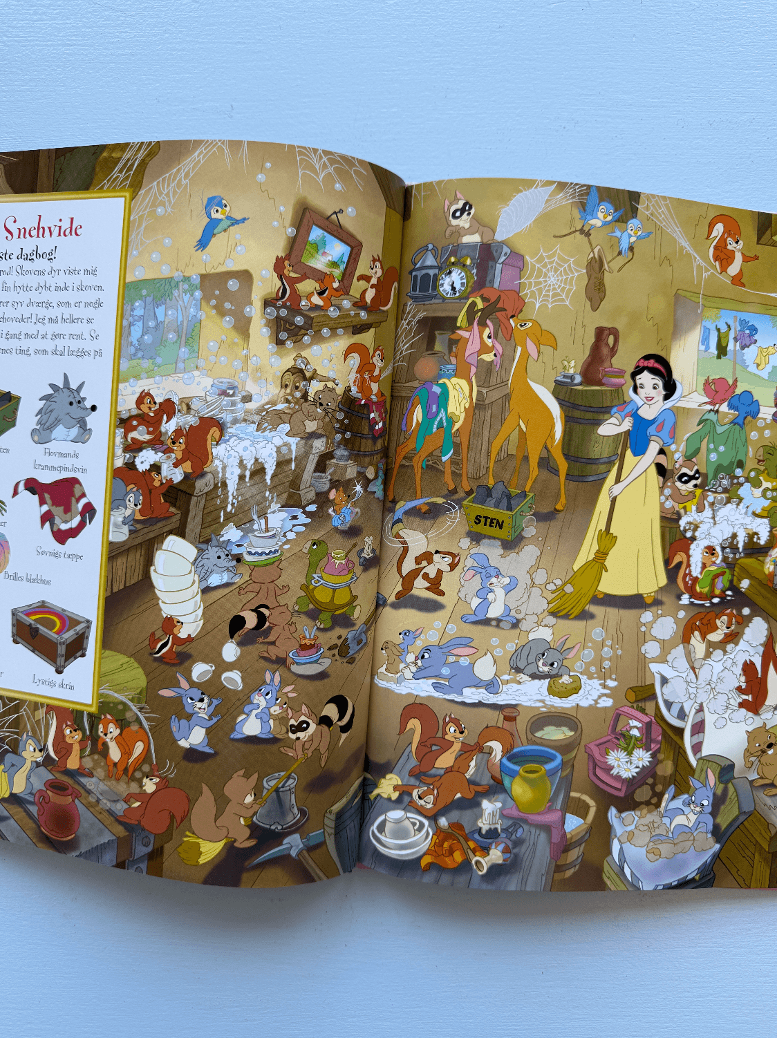 Disney Prinsesser søg og find-bog