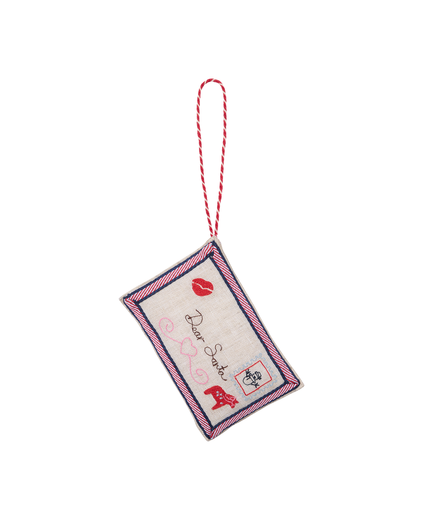 Christmas Letter Ornament
