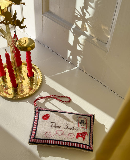 Christmas Letter Ornament