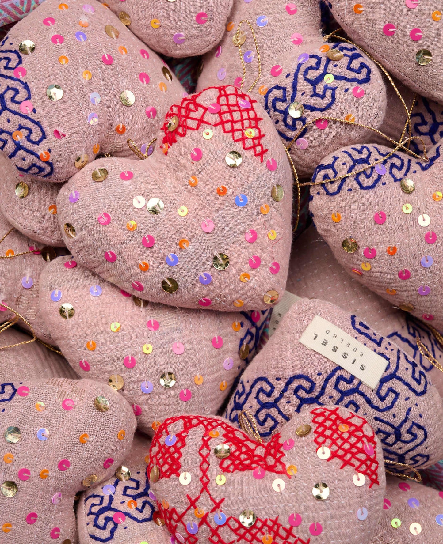 Heart Kantha