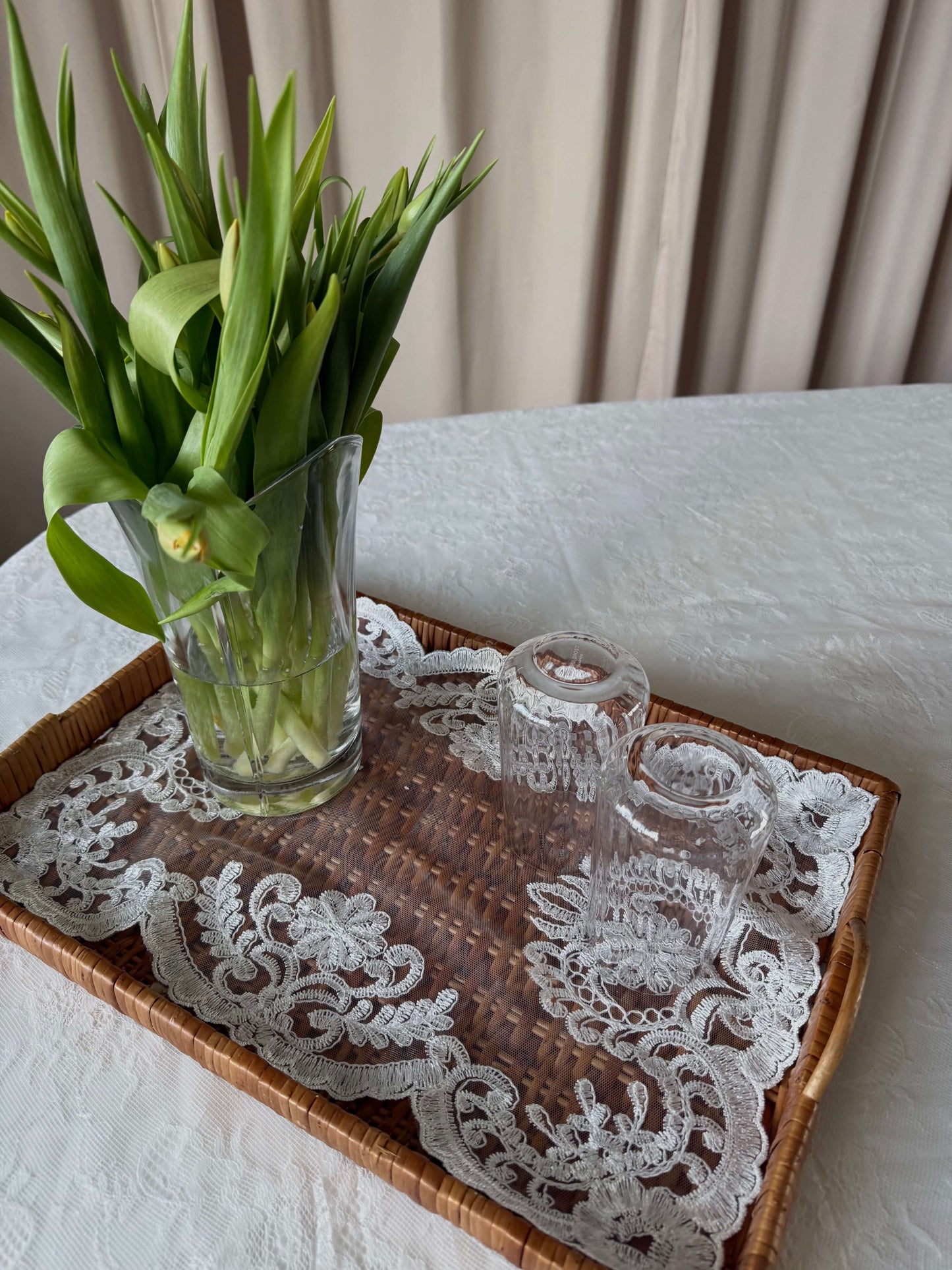 Blonde Dækkeserviet