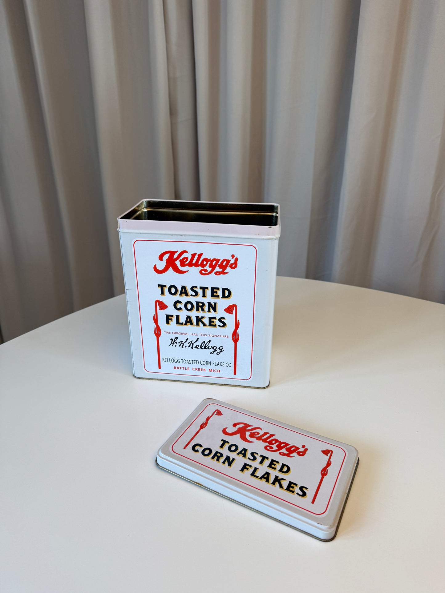 Kellogg’s Cornflakes metaldåse – retro