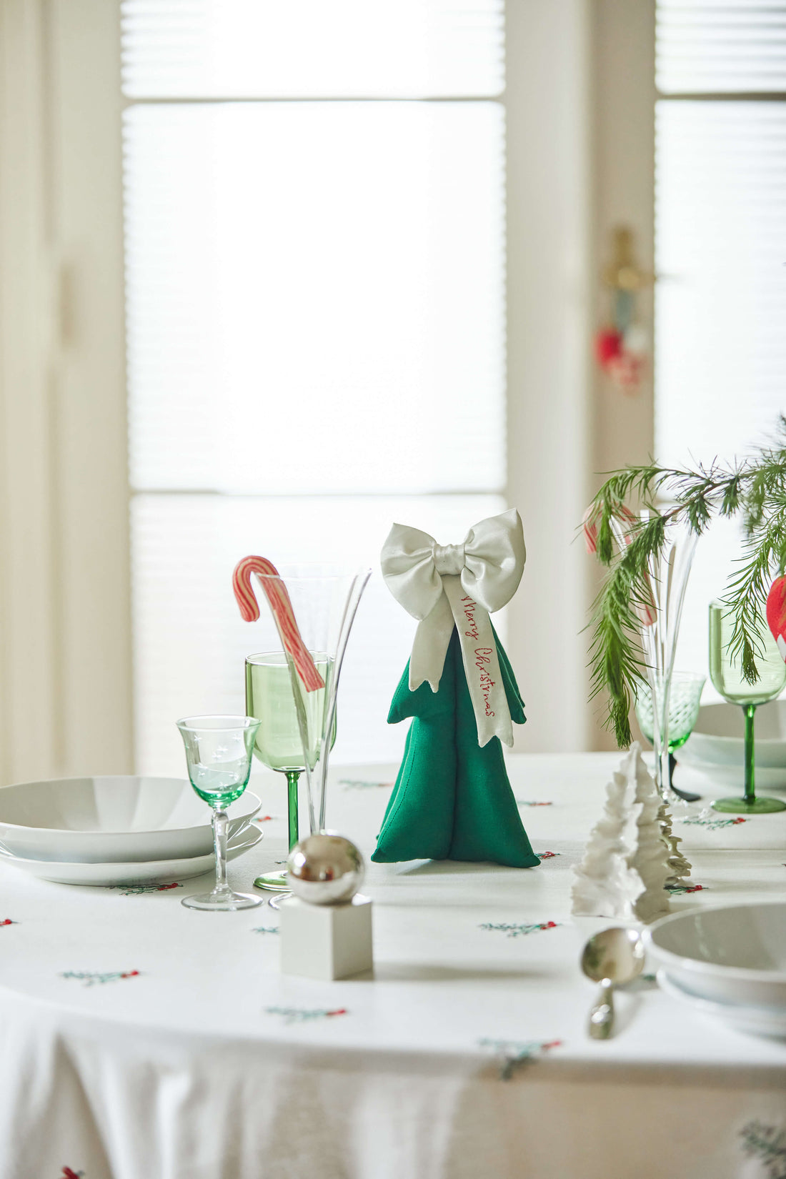 Et blødt juletræ med charme: Blåmst’s polstrede dekoration