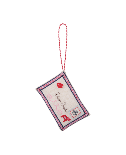 Christmas Letter Ornament