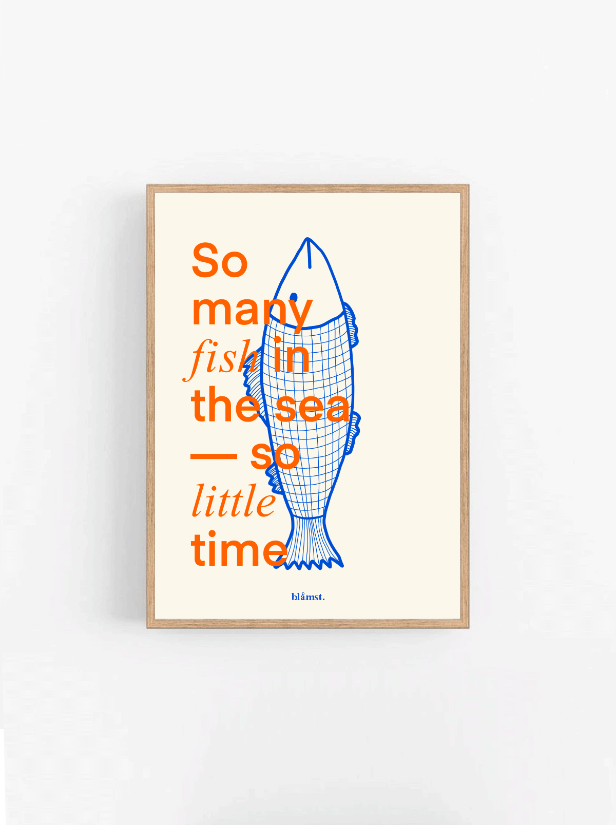Fish in the Sea - Plakat (PRINT SELV)