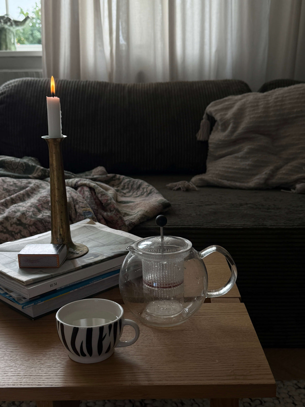 Bodum tekande i glas