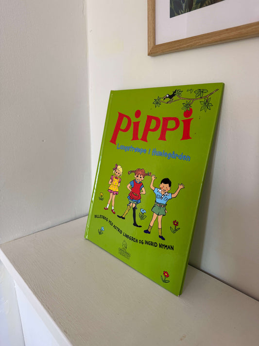 Pippi Langstrømpe i Humlegården bog