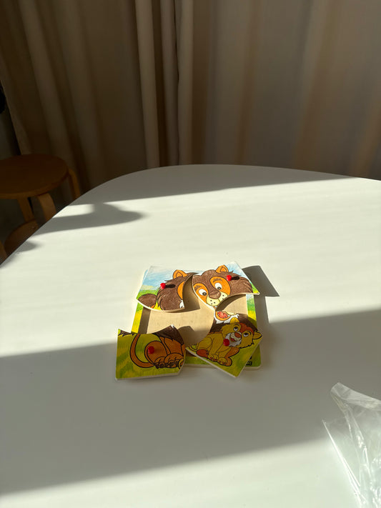 Puslespil med løver