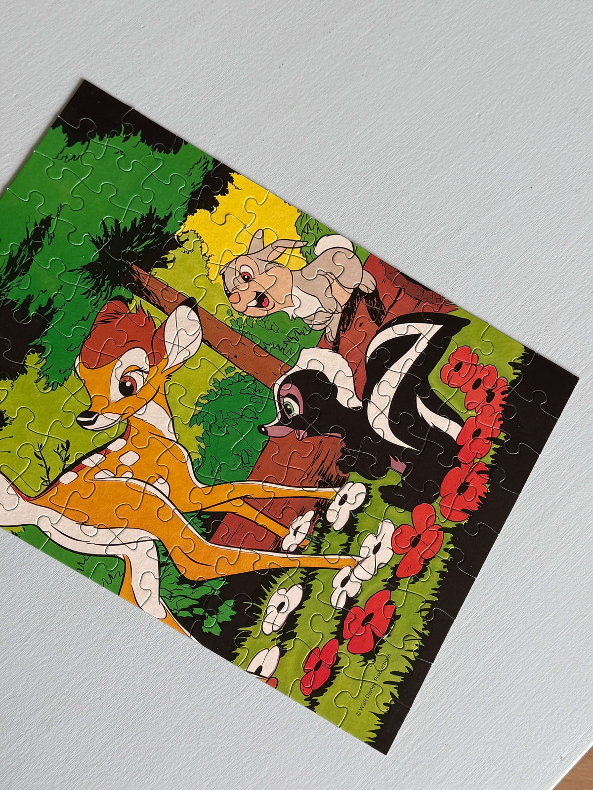 Bambi og vennerne puslespil – 99 brikker
