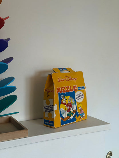 Retro Disney puslespil med Fedtmule – Blåmst Børn