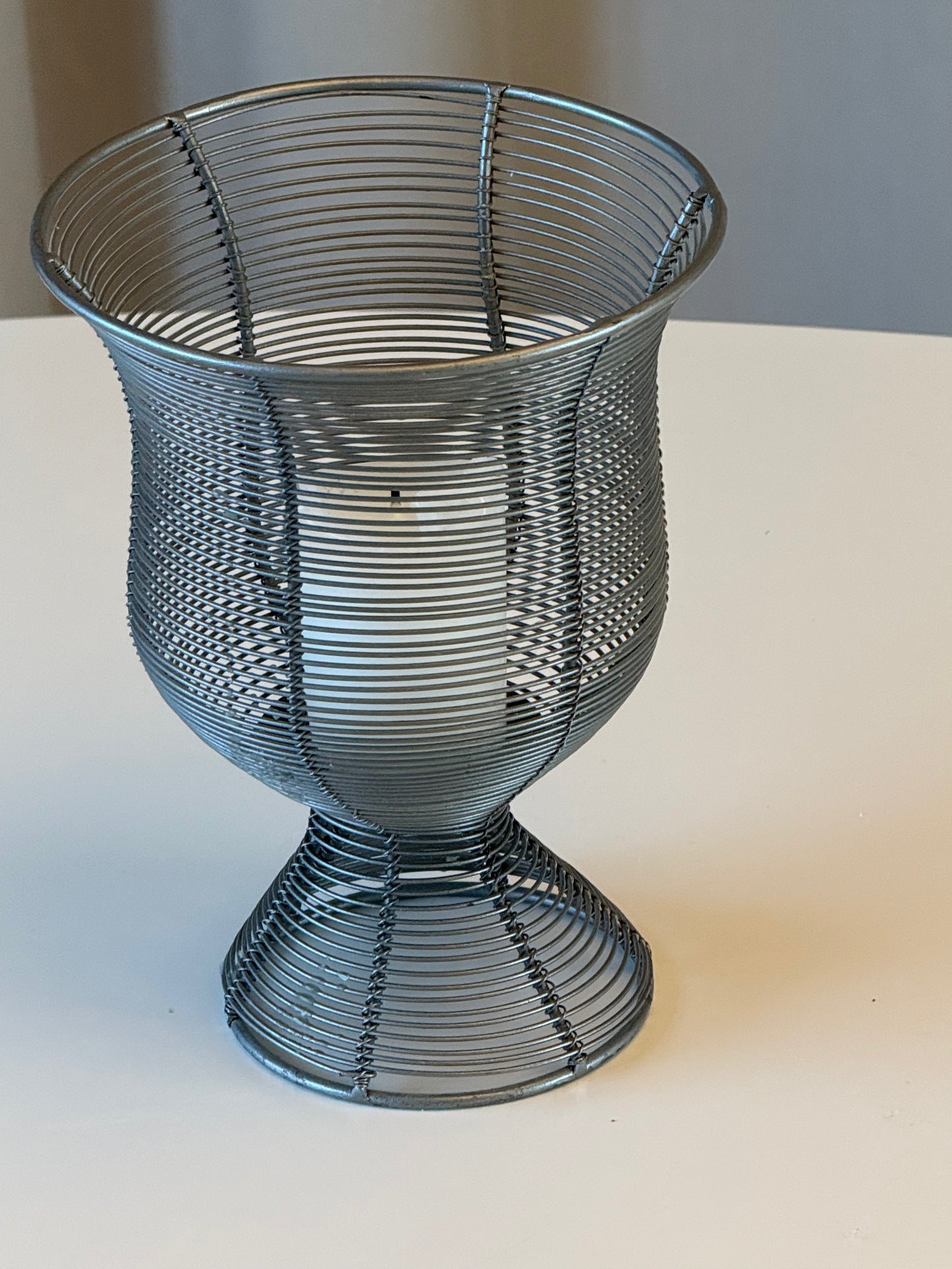 Bloklyseholder i stål – 00’er design