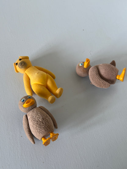 Bamse og Ælling figurer – legetøj & dekoration