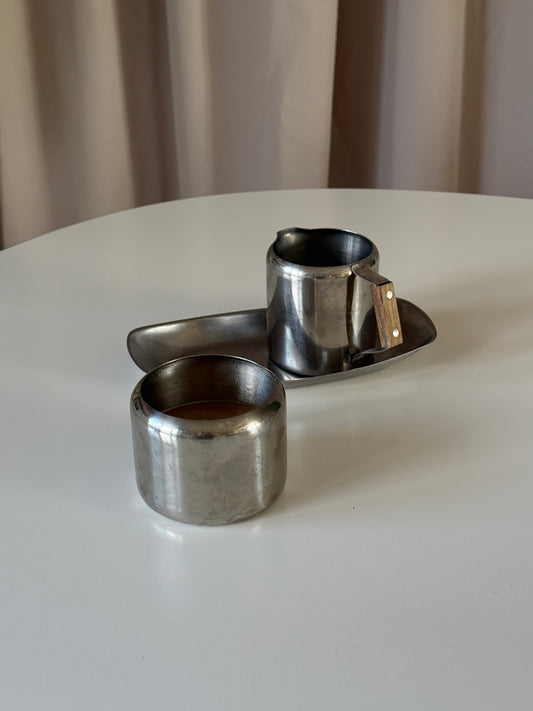 Kaffesæt i stål