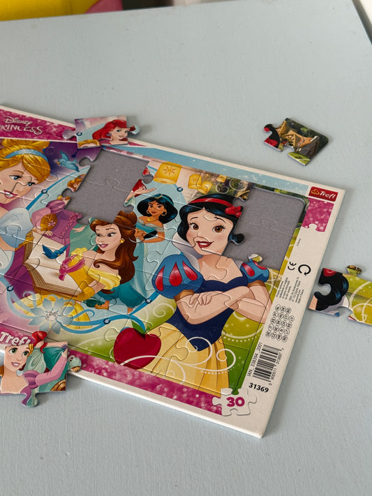 Disney prinsesse puslespil – 30 brikker
