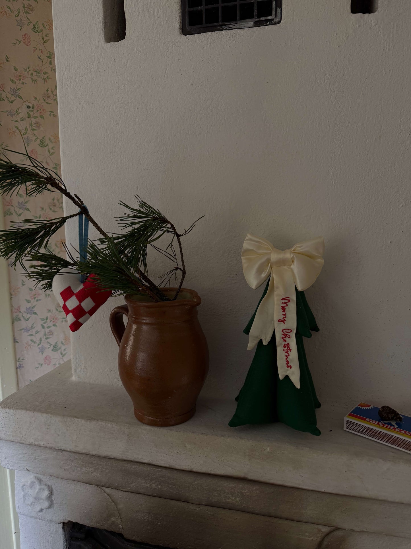 Broderede Julehjerter