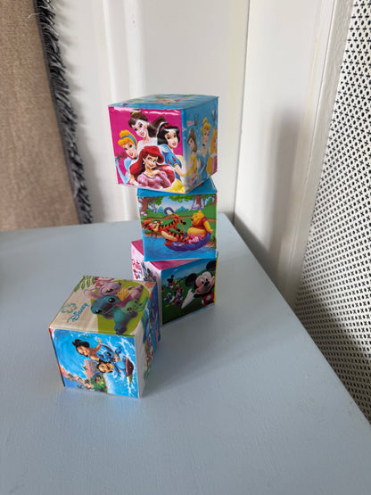 Bløde Disney terninger – legetøj & læring