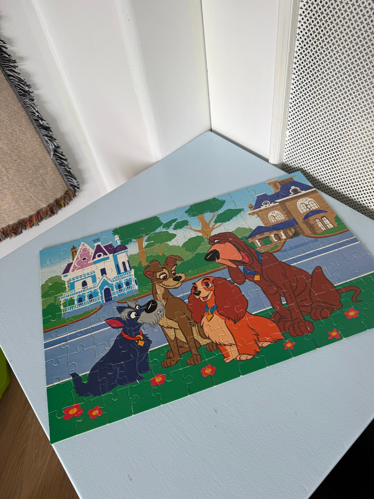 Lady og Vagabonden – Disney puslespil