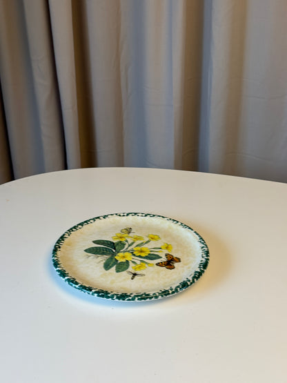 Italiensk tallerken i farverigt design – servering & dekoration