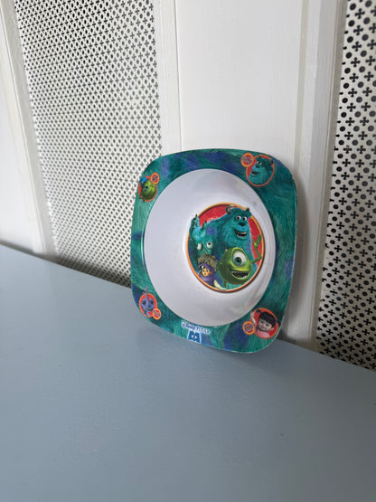 Monster Inc tallerken – Disney Pixar børneservice