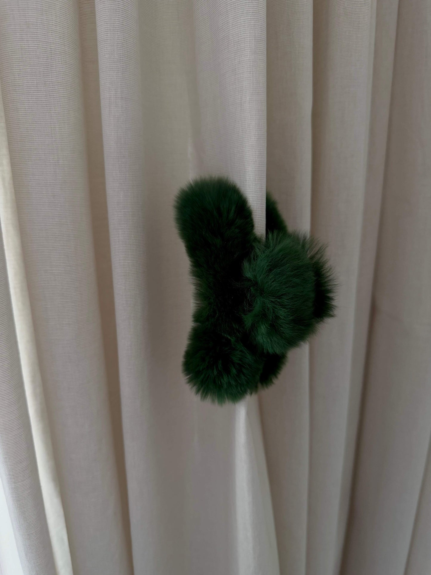 Fluffy Hårklemmer