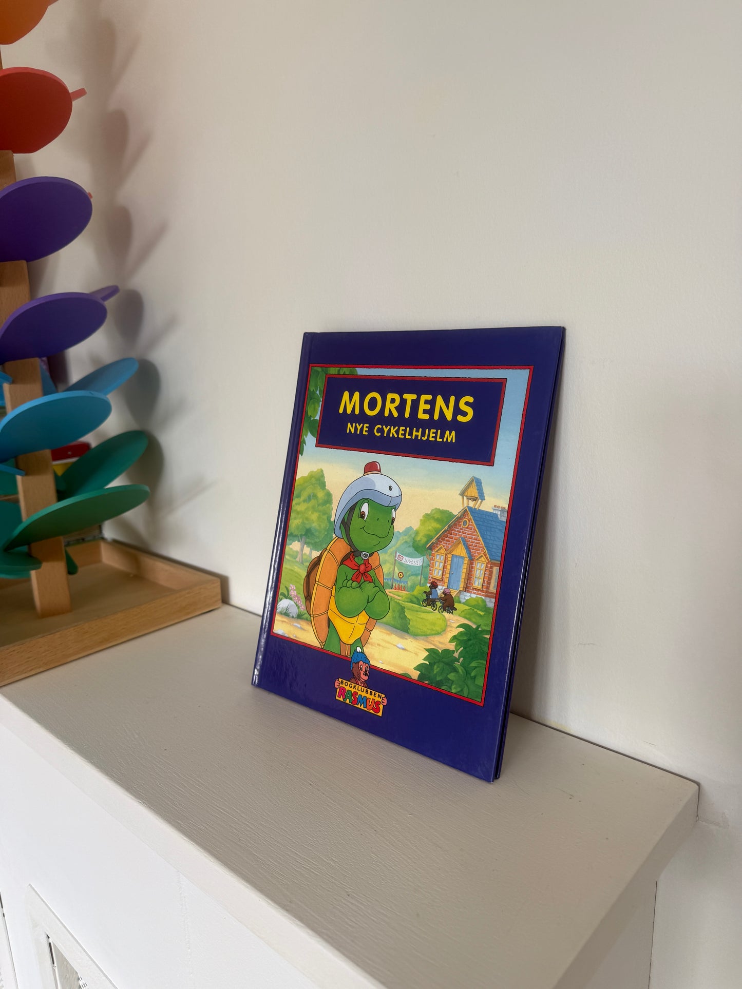 Mortens nye cykelhjelm