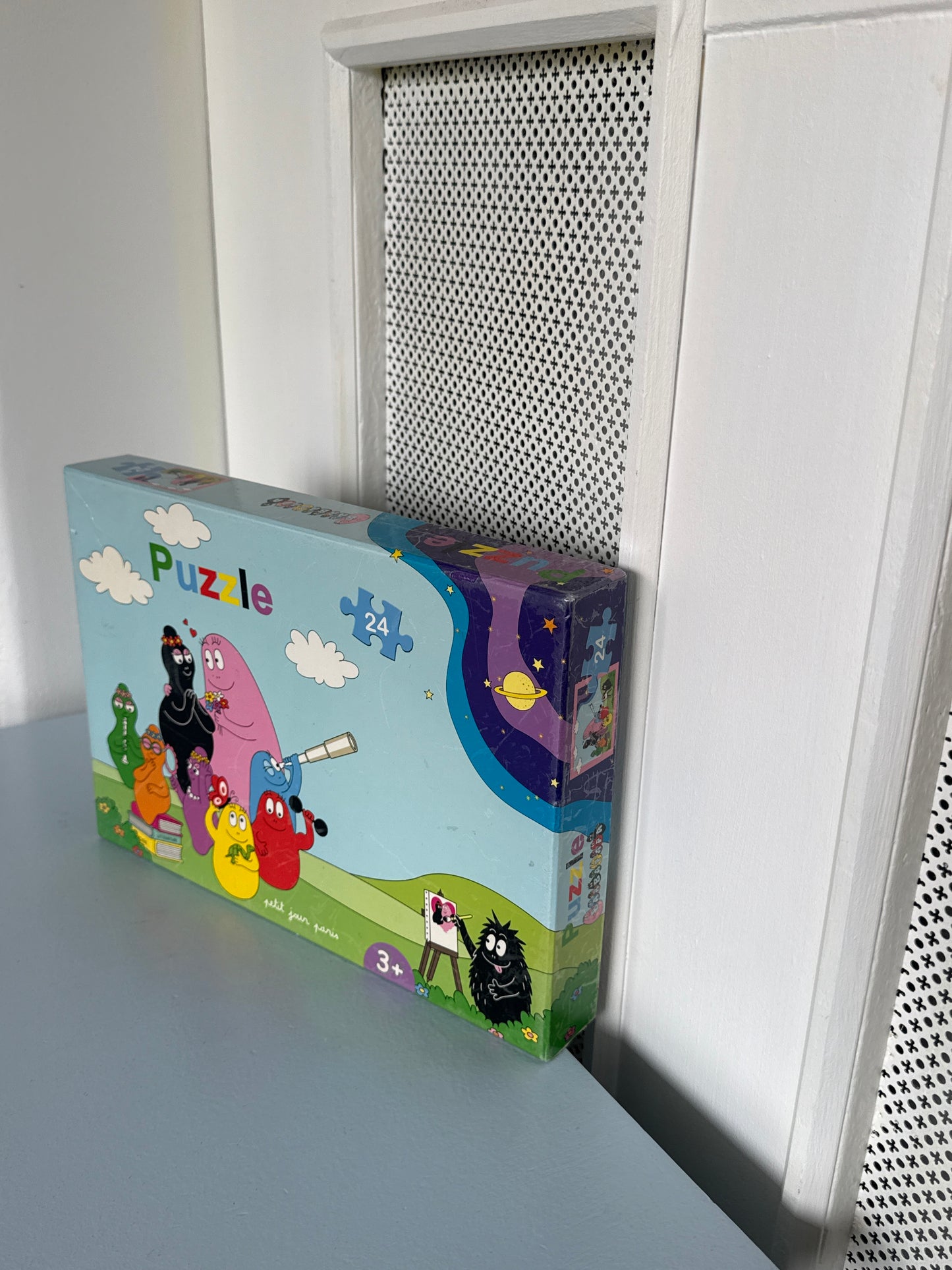 Barbapapa puslespil med 24 brikker