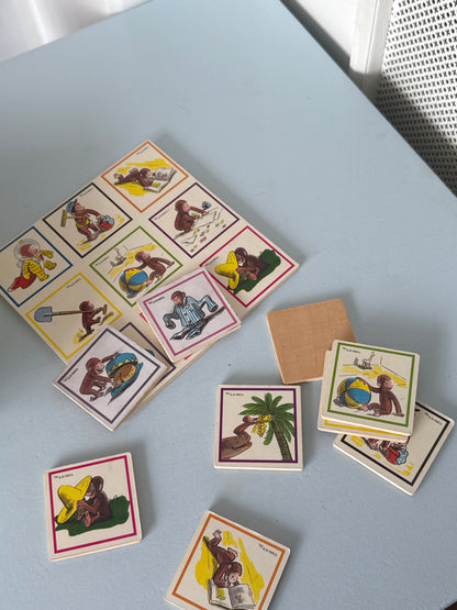 Curious George træ bingo spil
