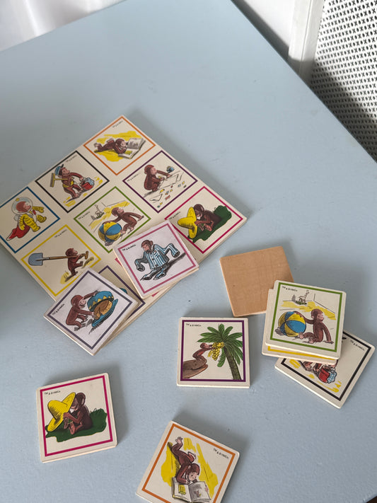 Curious George træ bingo spil