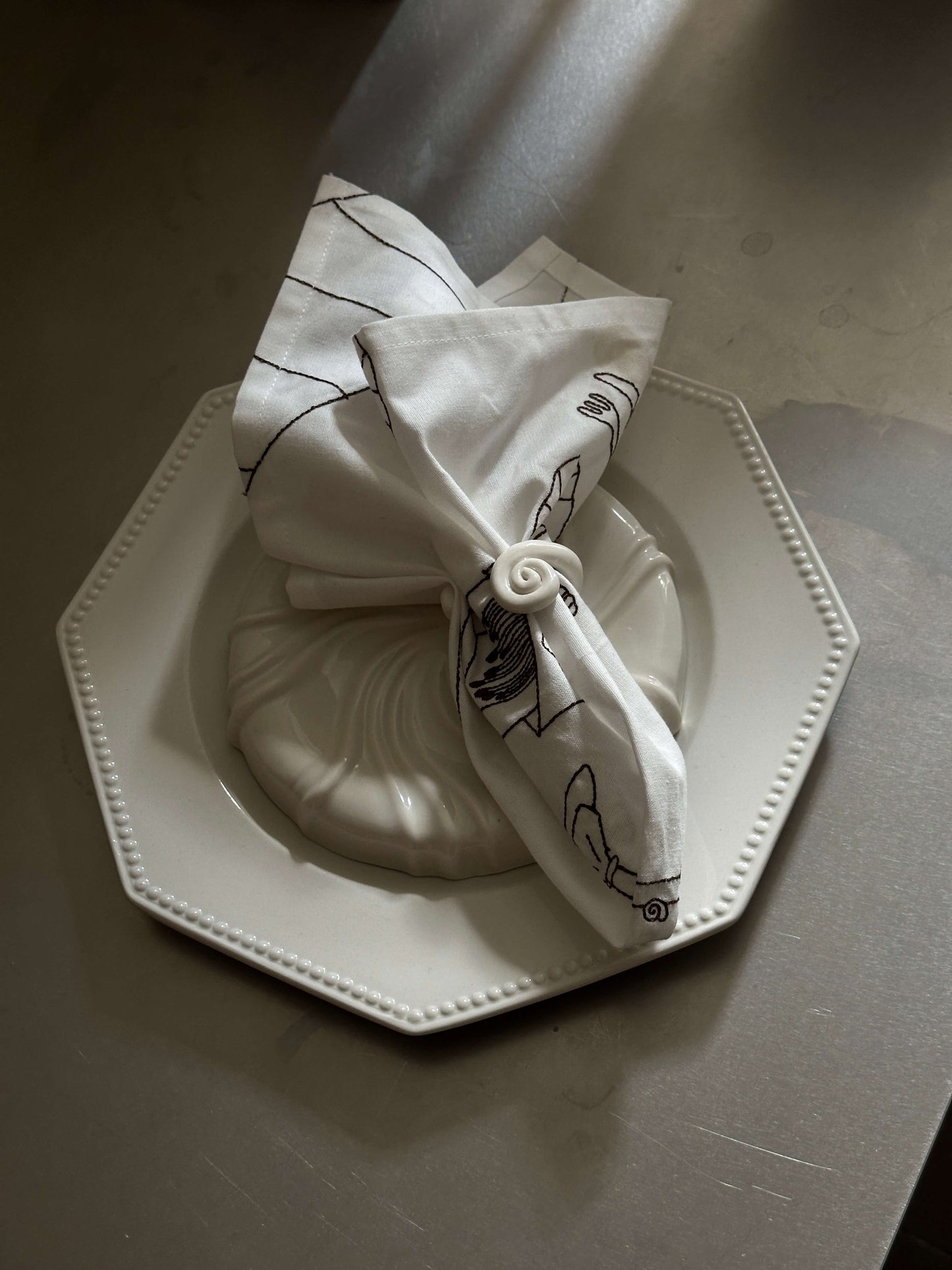 Atelier Marée x Blåmst - Servietring