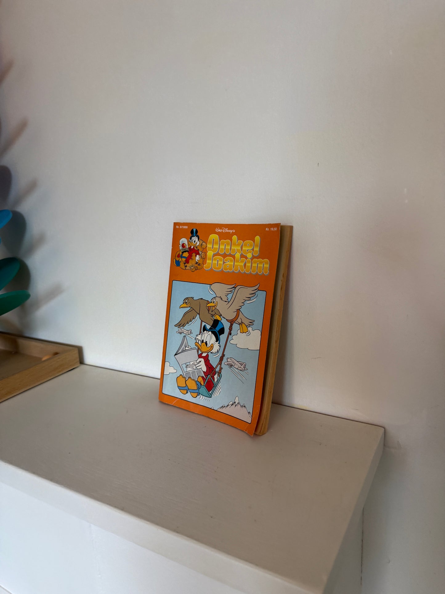 Onkel Joakim bog i orange bind