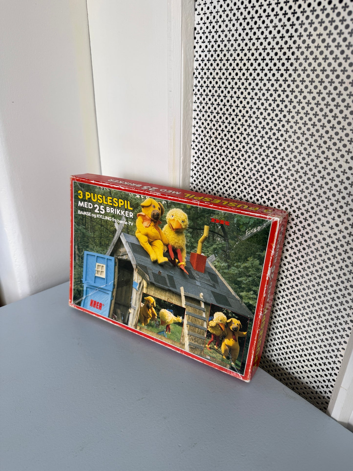 Bamse 3-i-1 puslespil med 25 brikker