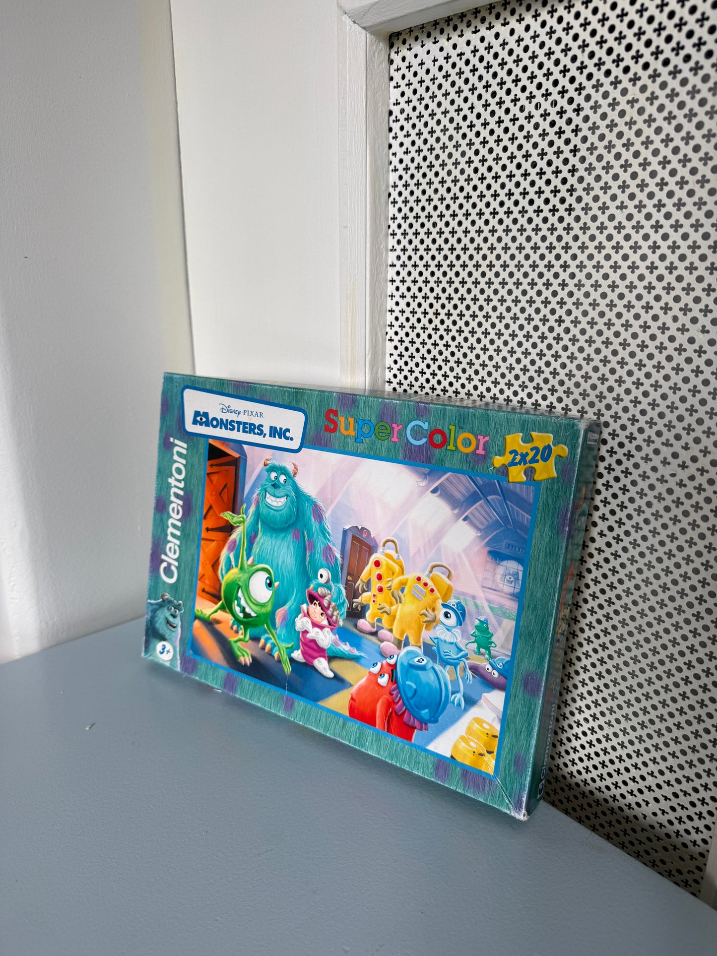 Monsters Inc 2-i-1 puslespil med 20 brikker