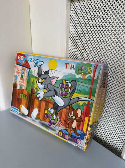 Tom og Jerry puslespil med 60 brikker