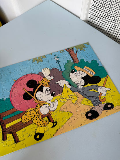 Mickey og Minnie Mouse puslespil med 99 brikker