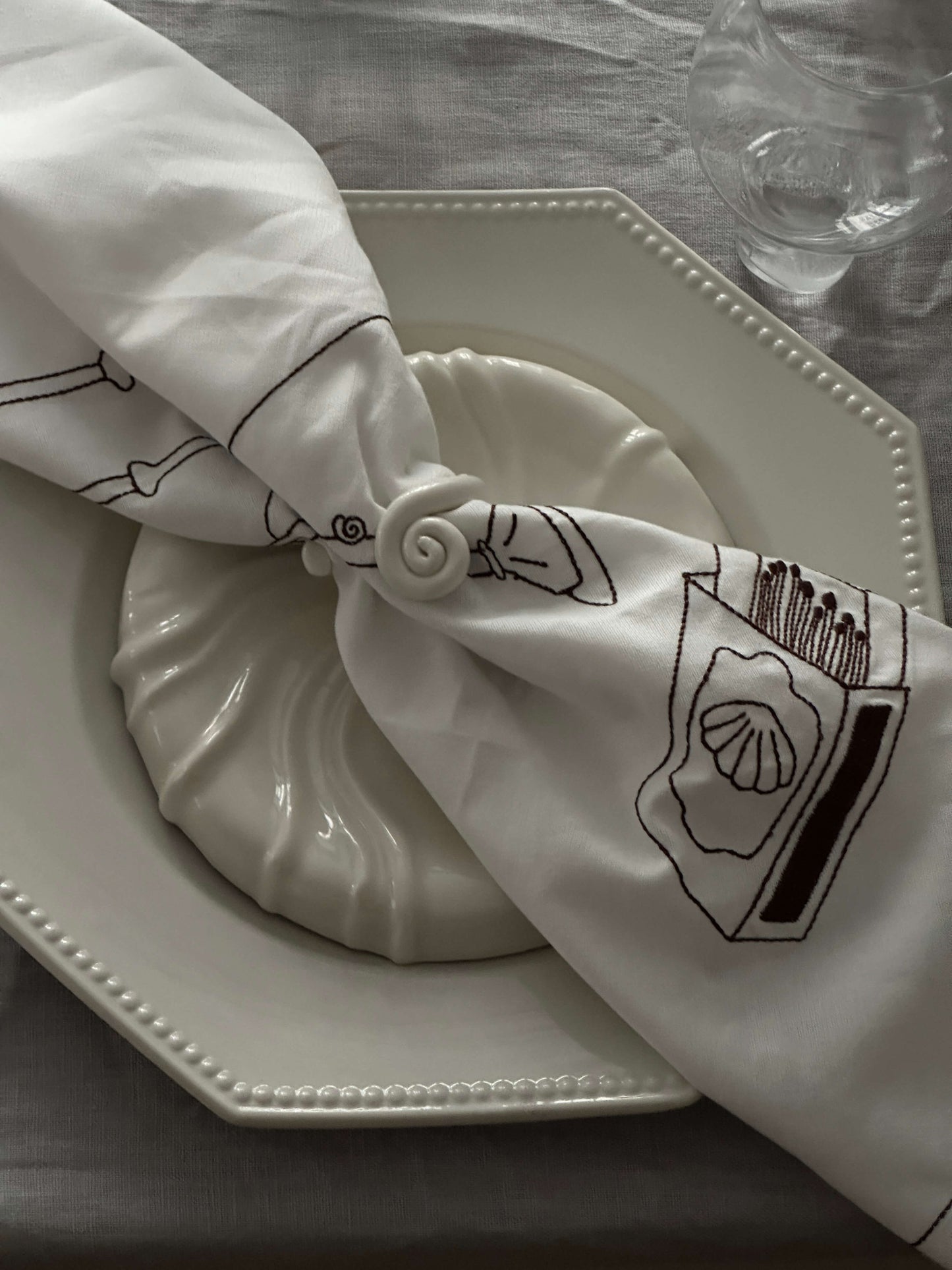 Atelier Marée x Blåmst - Servietring