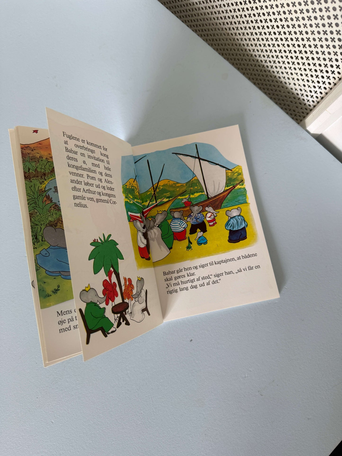 Babar på Fugleøen – Babar børnebog
