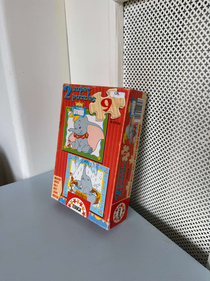 Disney Dumbo puslespil – 2 i 1