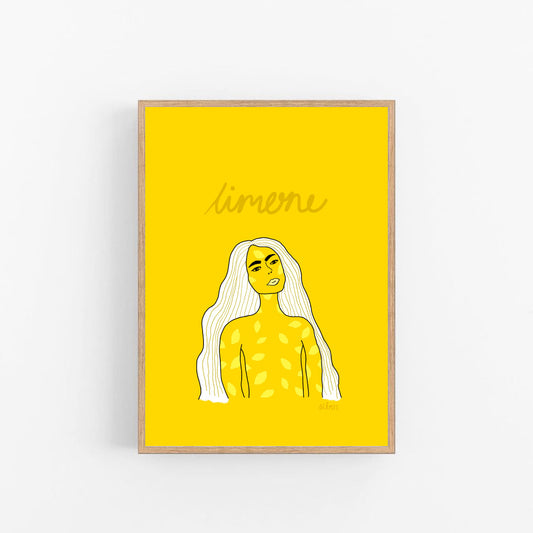 Limone - Plakat (PRINT SELV)