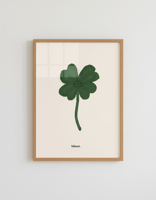 Blåmst Plakat - My Luck