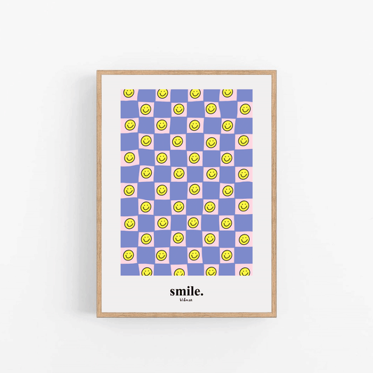 Smile - Plakat (PRINT SELV)