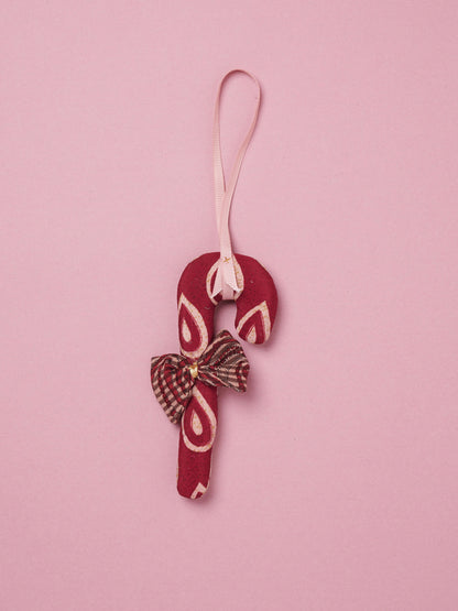Cane SILK Ornament