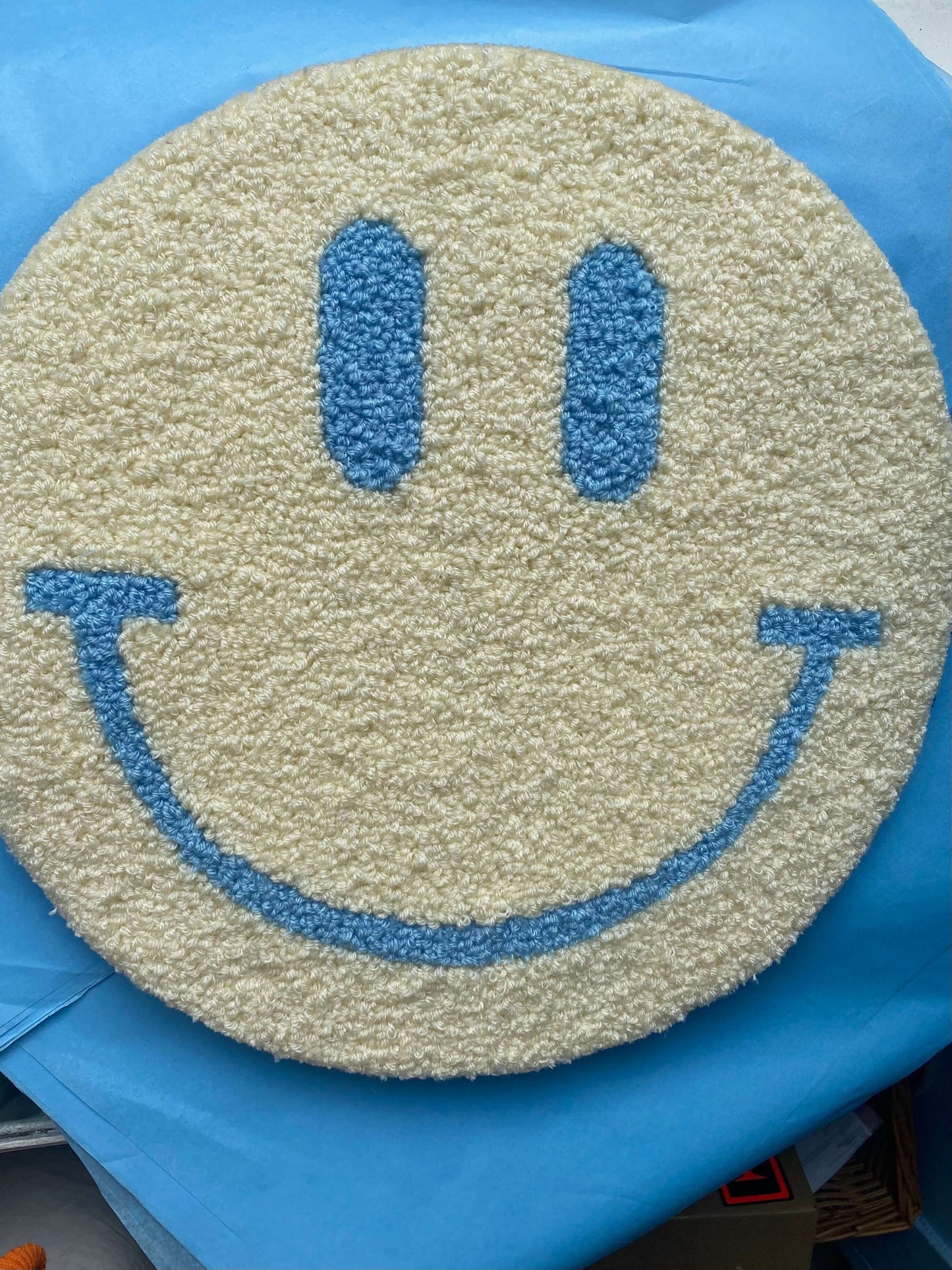 Smiley Vægtæpper (stor)